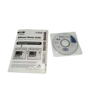 Canon Digital Camera Solution Disk V30.0 With Software Guide For Windows & Mac